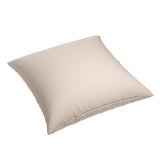 Simple Floor Pillow in Slubby Linen - Cashmere