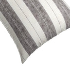 Simple Floor Pillow in French Laundry Stripe - Midnights