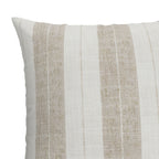 Simple Floor Pillow in French Laundry Stripe - Champagne