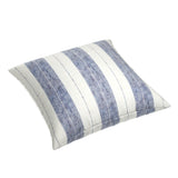 Simple Floor Pillow in French Laundry Stripe - Navy