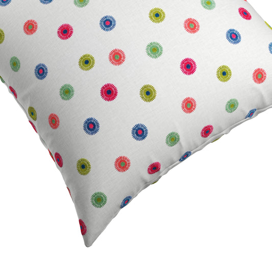 Simple Floor Pillow in Coming Up Daisies