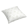 Simple Floor Pillow in Toile - Rich Cream