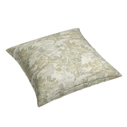 Simple Floor Pillow in Country Toile - Ivy