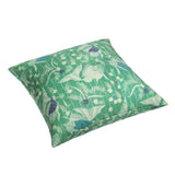 Simple Floor Pillow in Koi Pond - Green