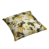 Simple Floor Pillow in Garden Tea Time - Moonglow