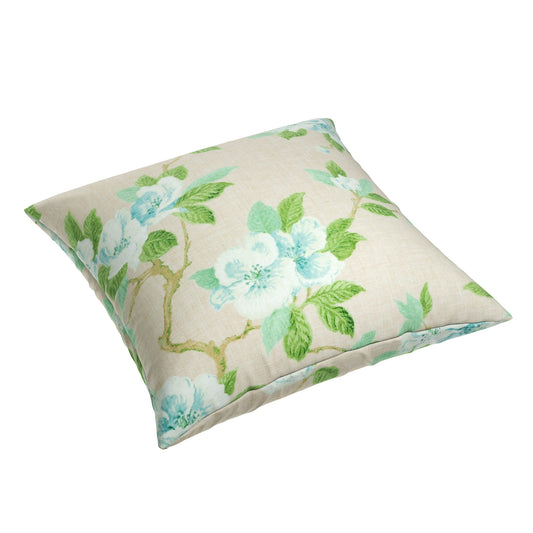 Simple Floor Pillow in Grandma's Floral - Pink