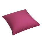 Simple Floor Pillow in Lush Linen - Beet