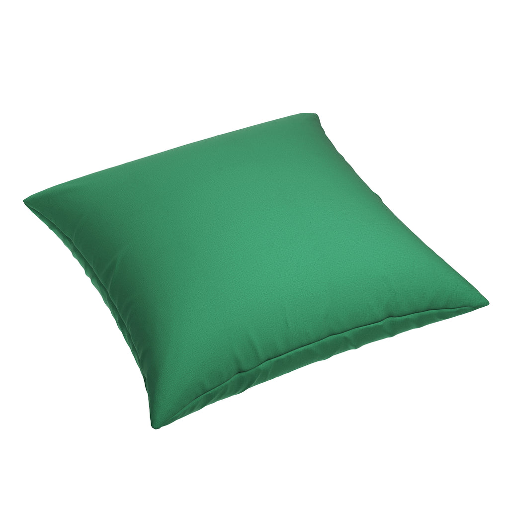 Simple Floor Pillow in Lush Linen - Malachite