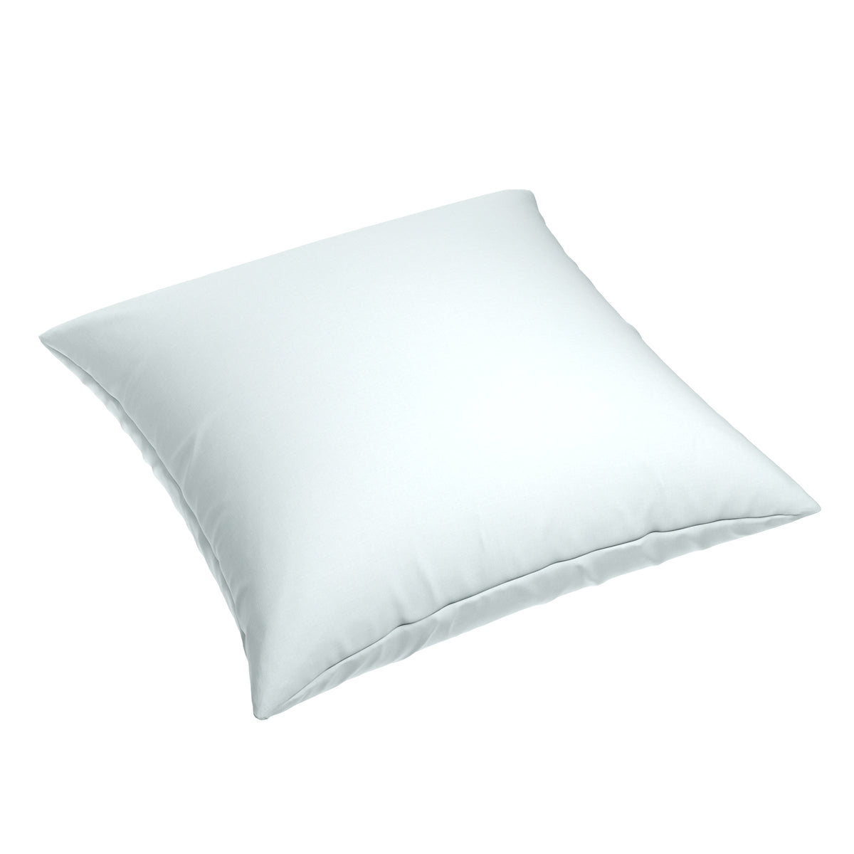 Simple Floor Pillow in Lush Linen - Ice