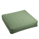 Box Floor Pillow in Check With Me - Pine