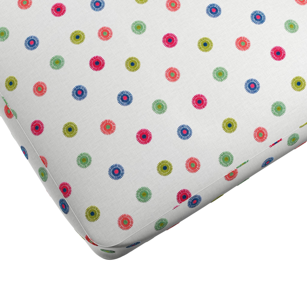 Box Floor Pillow in Coming Up Daisies