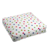 Box Floor Pillow in Coming Up Daisies