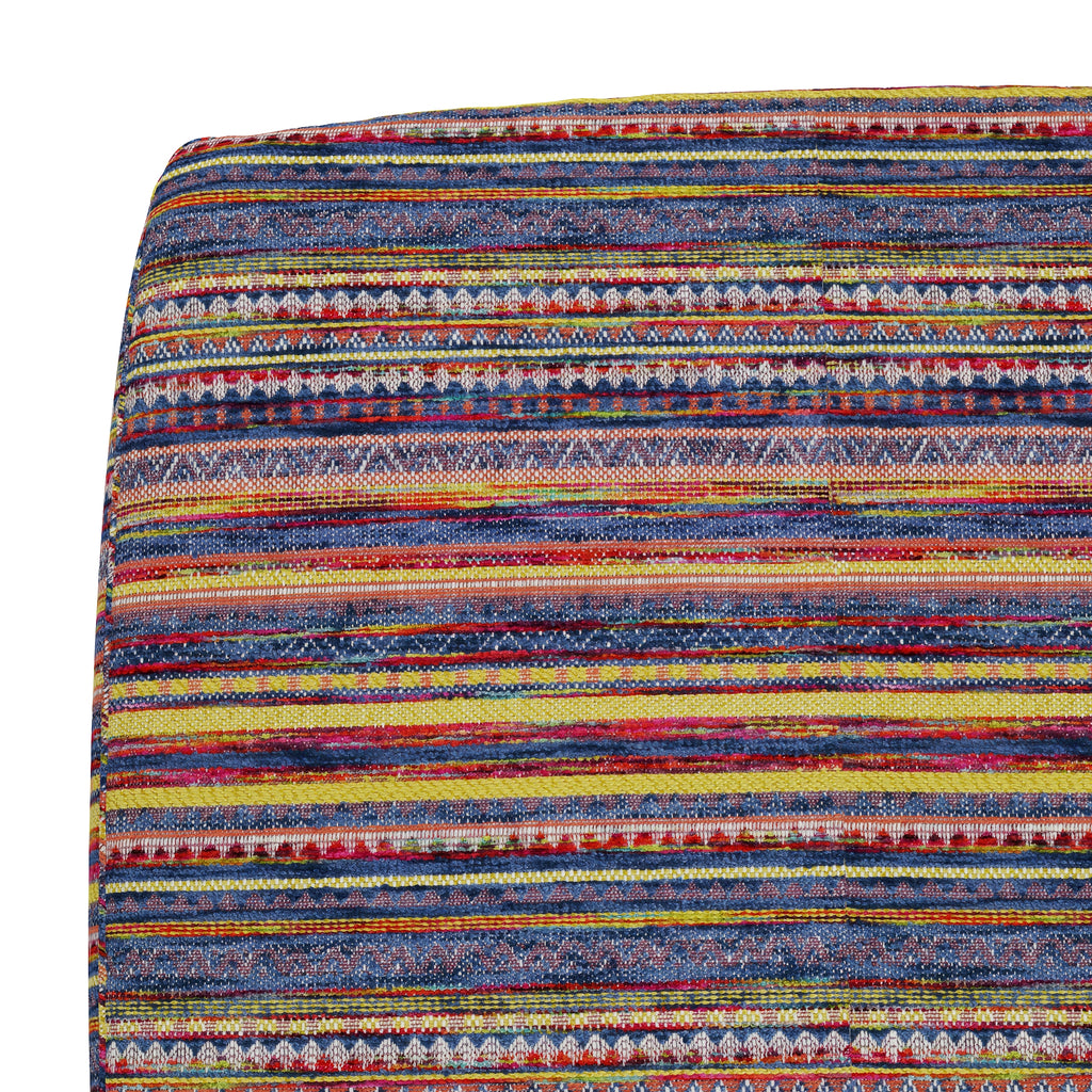 Square Pouf in Santa Fe Sunrise
