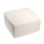 Square Pouf in Baldwin - Ballet Slipper