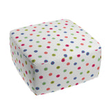Square Pouf in Coming Up Daisies