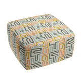 Outdoor Pouf in Sunbrella® - Fiesta