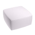 Square Pouf in Gingham - Lilac