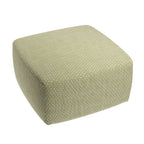 Square Pouf in Ditsy - Seaweed