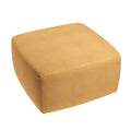Square Pouf in Lush Linen - Turmeric