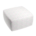 Square Pouf in Meadow - Lavender