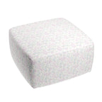 Square Pouf in Meadow - Lavender
