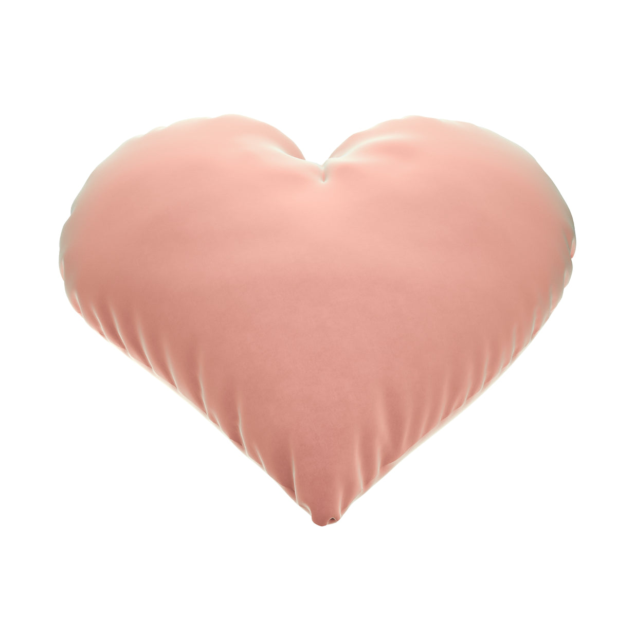 Heart Pillow in Classic Velvet Nectar
