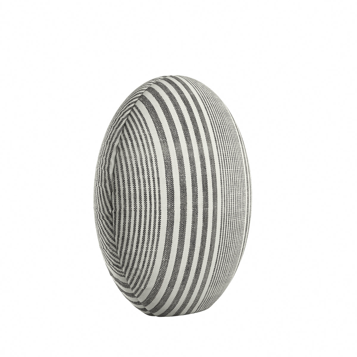 Circular Throw Pillow in All Lined Up - Loon