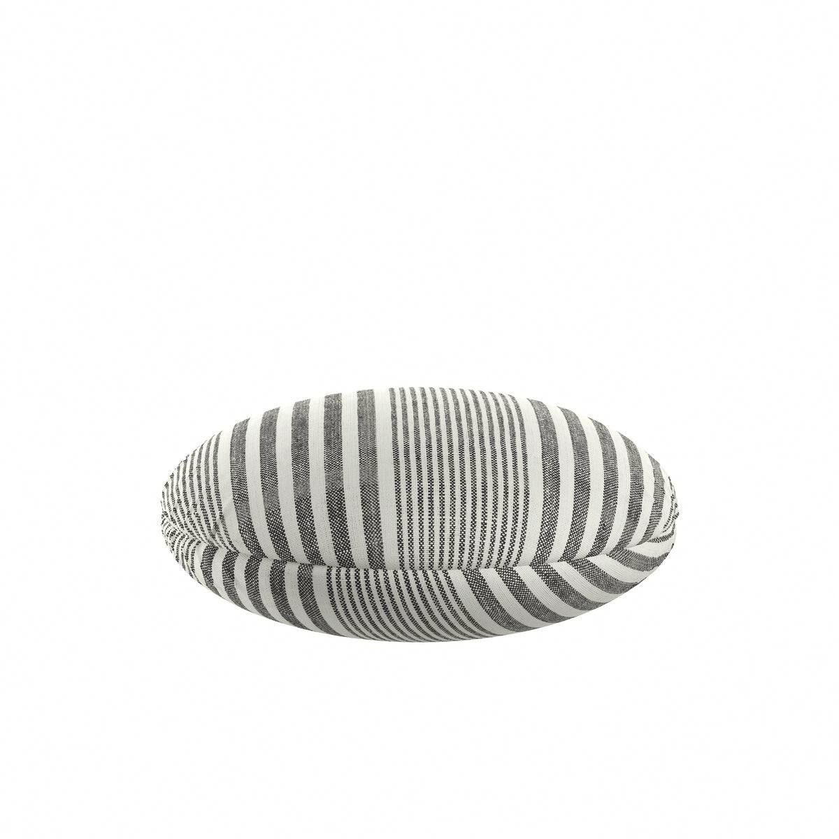 Circular Throw Pillow in All Lined Up - Loon