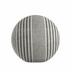 Circular Throw Pillow in All Lined Up - Loon