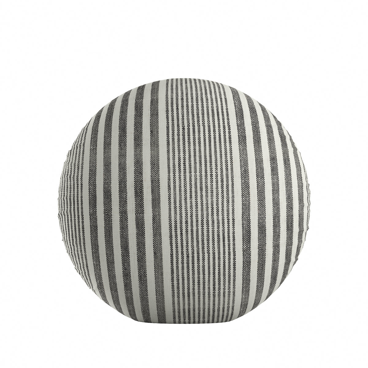 Circular Throw Pillow in All Lined Up - Loon