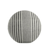 Circular Throw Pillow in All Lined Up - Loon