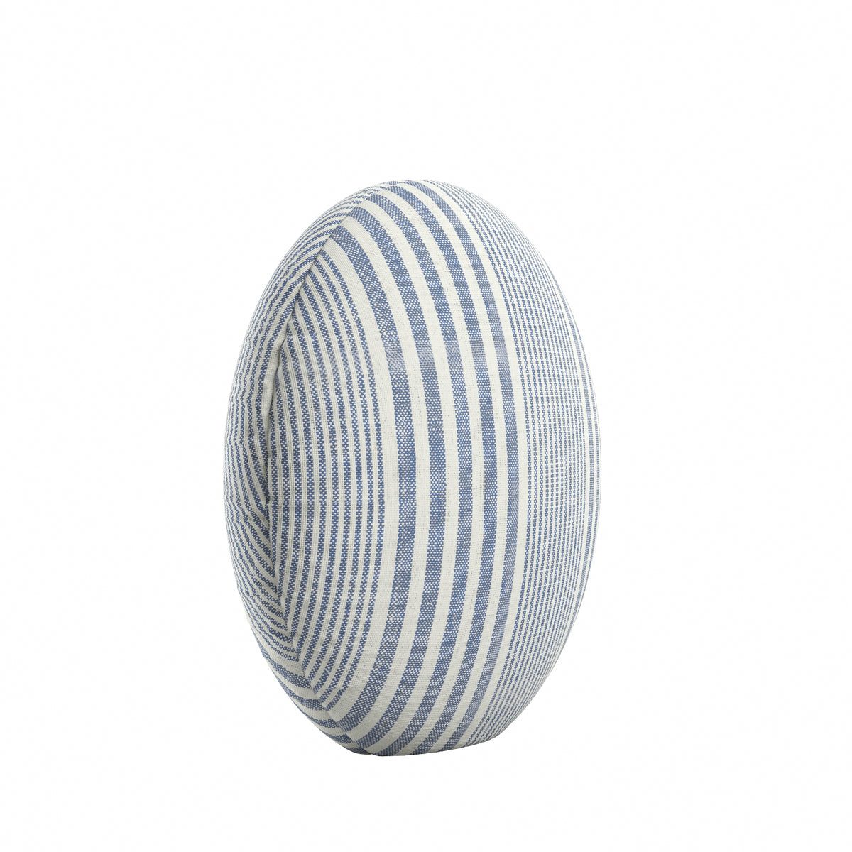 Circular Throw Pillow in All Lined Up Lake