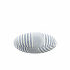 Circular Throw Pillow in All Lined Up Lake
