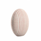 Circular Throw Pillow in All Lined Up Sunset
