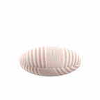 Circular Throw Pillow in All Lined Up Sunset