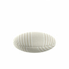 Circular Throw Pillow in All Lined Up - Shell