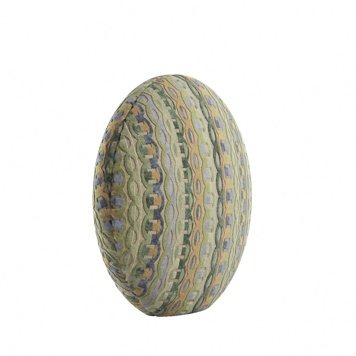Circular Throw Pillow in Missing Link Agave