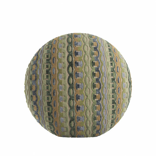 Circular Throw Pillow in Missing Link Agave