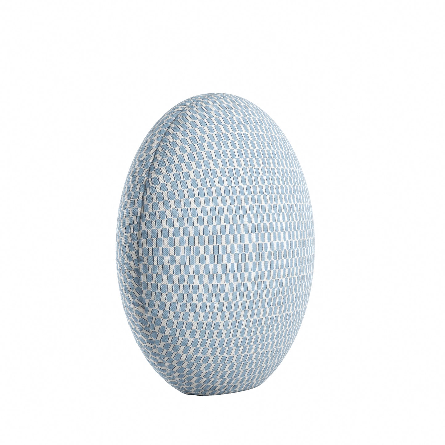 Circular Throw Pillow in Checking In Pool