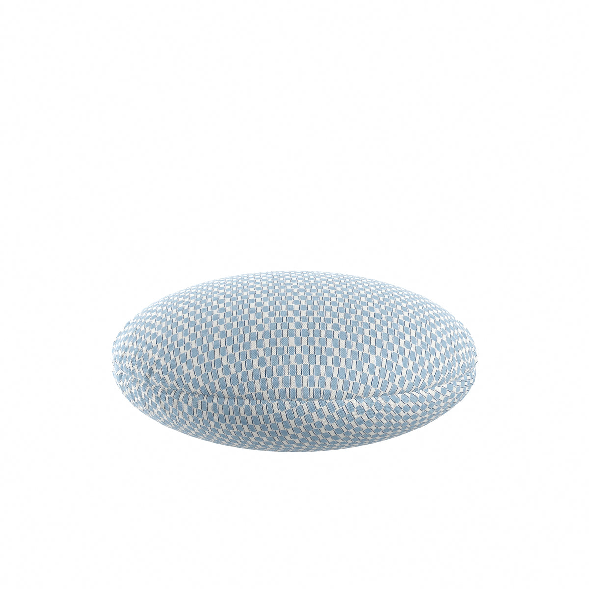 Circular Throw Pillow in Checking In Pool
