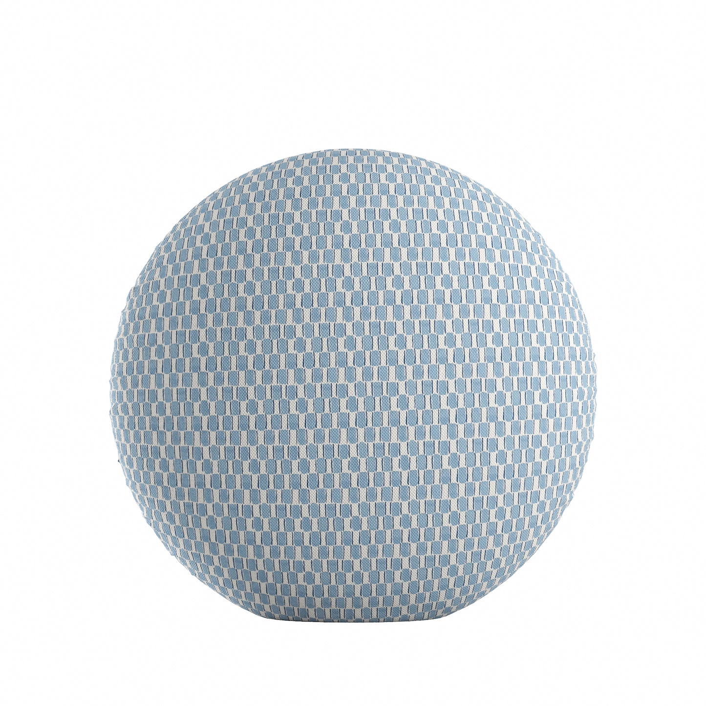 Circular Throw Pillow in Checking In Pool