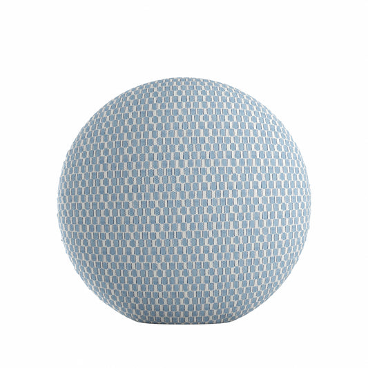 Circular Throw Pillow in Checking In Pool