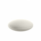 Circular Throw Pillow in Classic Linen Heathered Dove