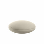 Circular Throw Pillow in Classic Linen Toast
