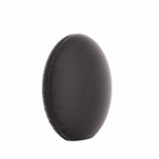 Circular Throw Pillow in Classic Velvet Charcoal