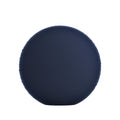 Circular Throw Pillow in Classic Velvet Navy