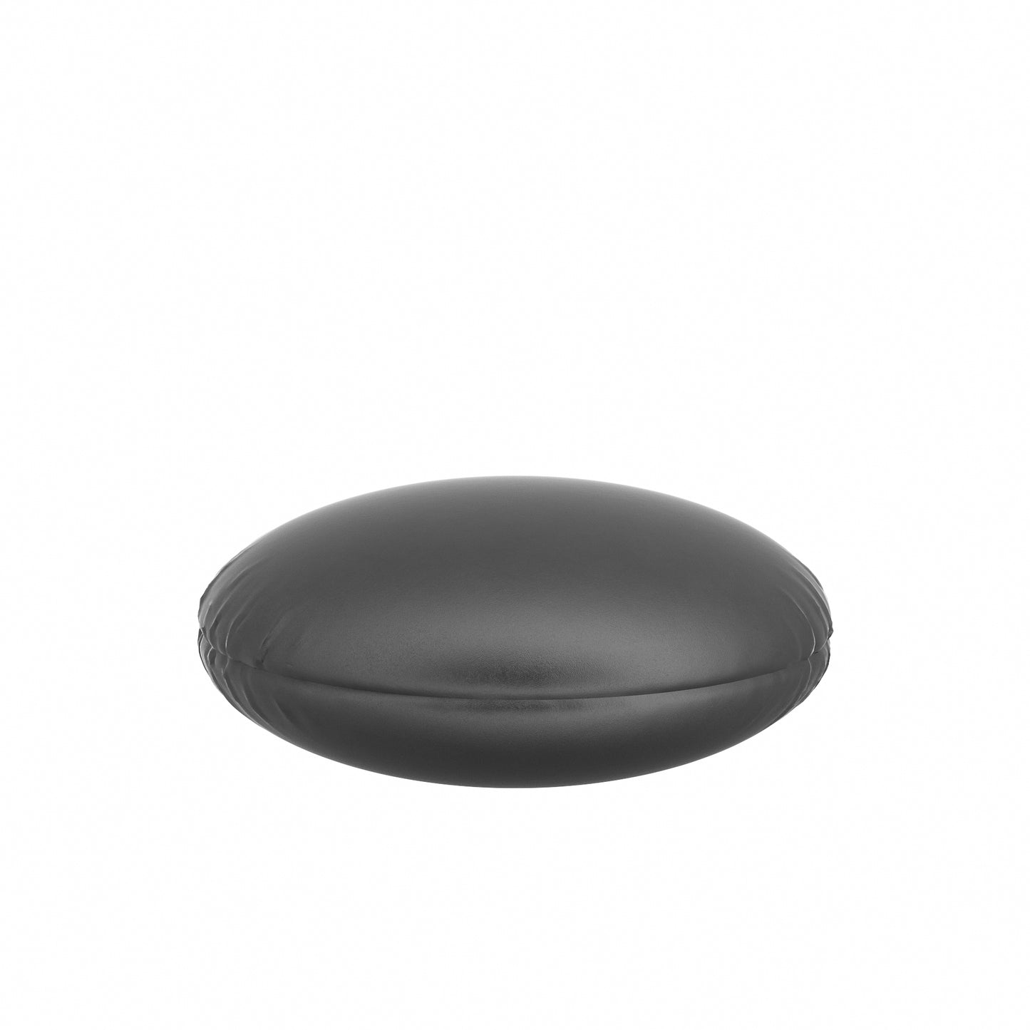 Circular Throw Pillow in Classic Velvet Steel