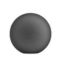 Circular Throw Pillow in Classic Velvet Steel