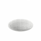 Circular Throw Pillow in Moray - Pearl