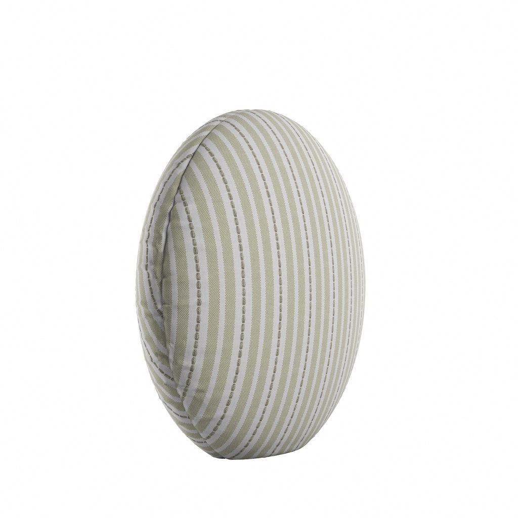 Circular Throw Pillow in Murali Linen
